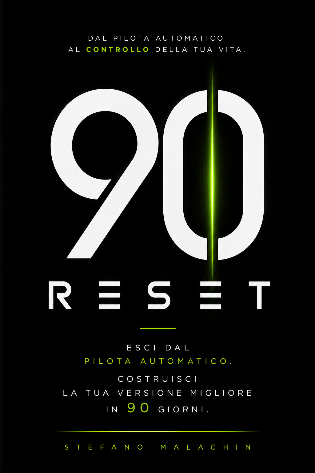 90RESET — copertina italiana, Stefano Malachin